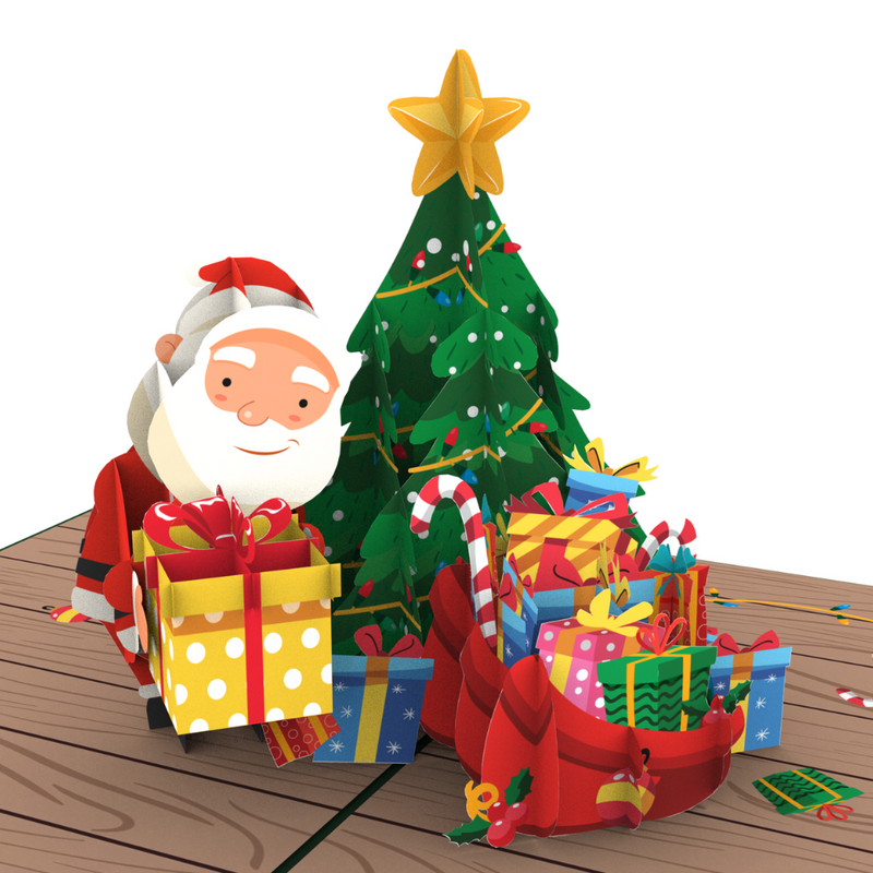 Pre-order: Christmas Santa Clause and present (Beschikbaar vanaf 15 okt 2023)